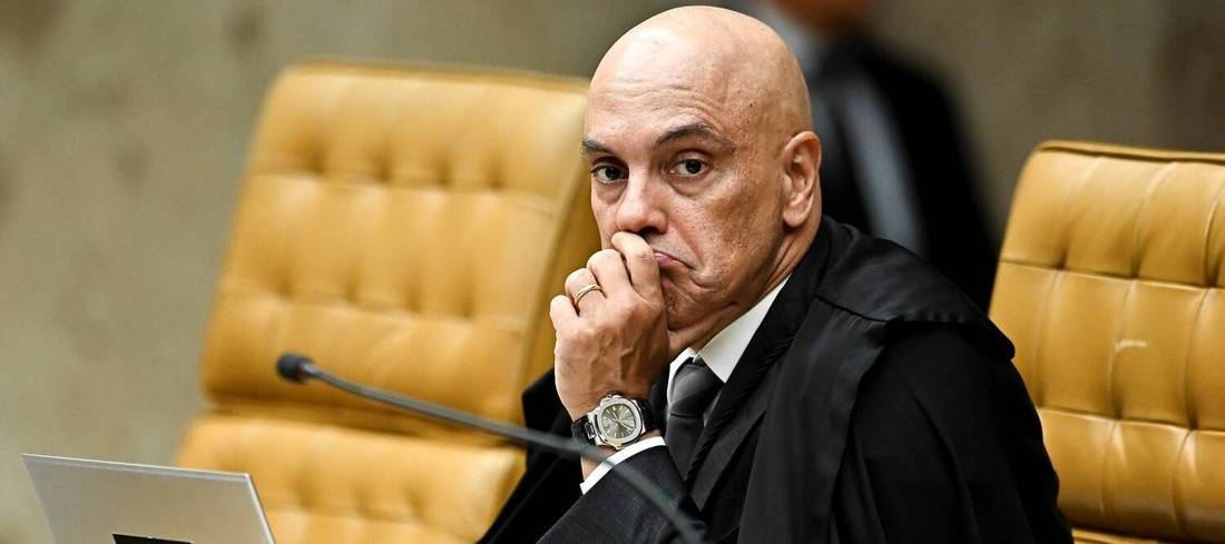 Moraes vota para condenar mais 15 réuspelos atos do 8 de Janeiro; confira os nomes (TON MOLINA/FOTOARENA/FOTOARENA/ESTADÃO CONTEÚDO - 01.02.2024)